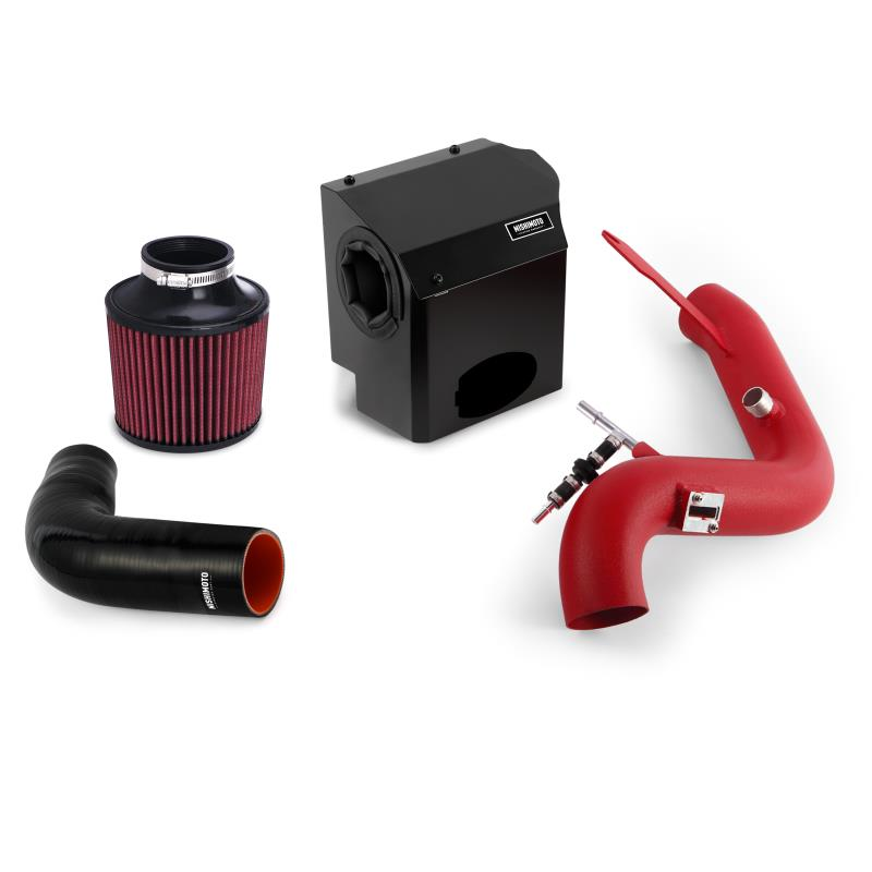 Mishimoto 2016 Ford Fiesta ST 1.6L Performance Air Intake Kit - Wrinkle Red
