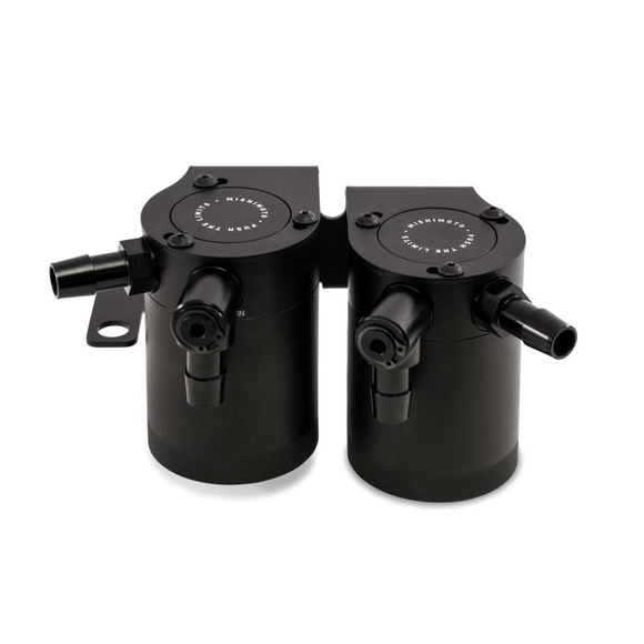 Mishimoto 09+ Nissan 370Z Direct Fit Baffled Oil Catch Can - Black
