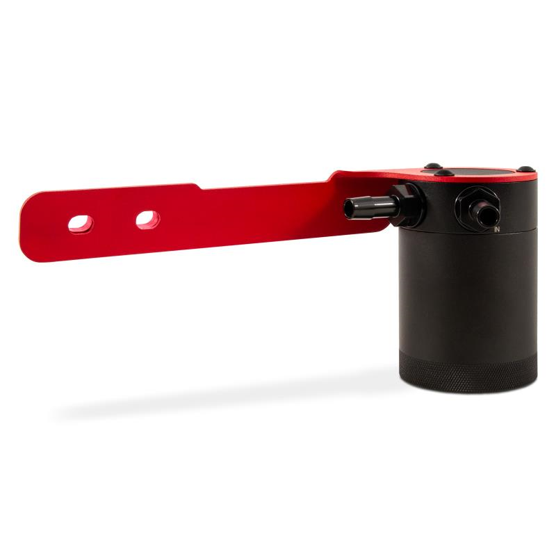 Mishimoto 2018+ Honda Accord 2.0T Baffled Oil Catch Can PCV Side - Red - 0