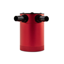 Mishimoto Compact Baffled Oil Catch Can - 2-Port - Red-4
