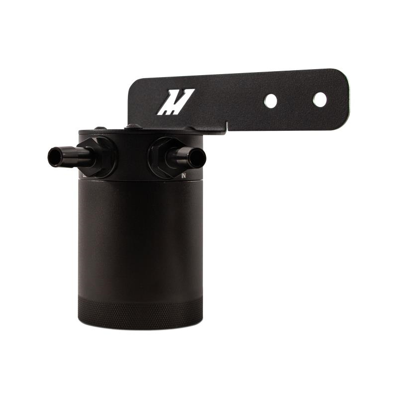 Mishimoto 2016+ Honda Civic 1.5L Turbo Baffled Oil Catch Can Kit - Black (PCV Side) - 0