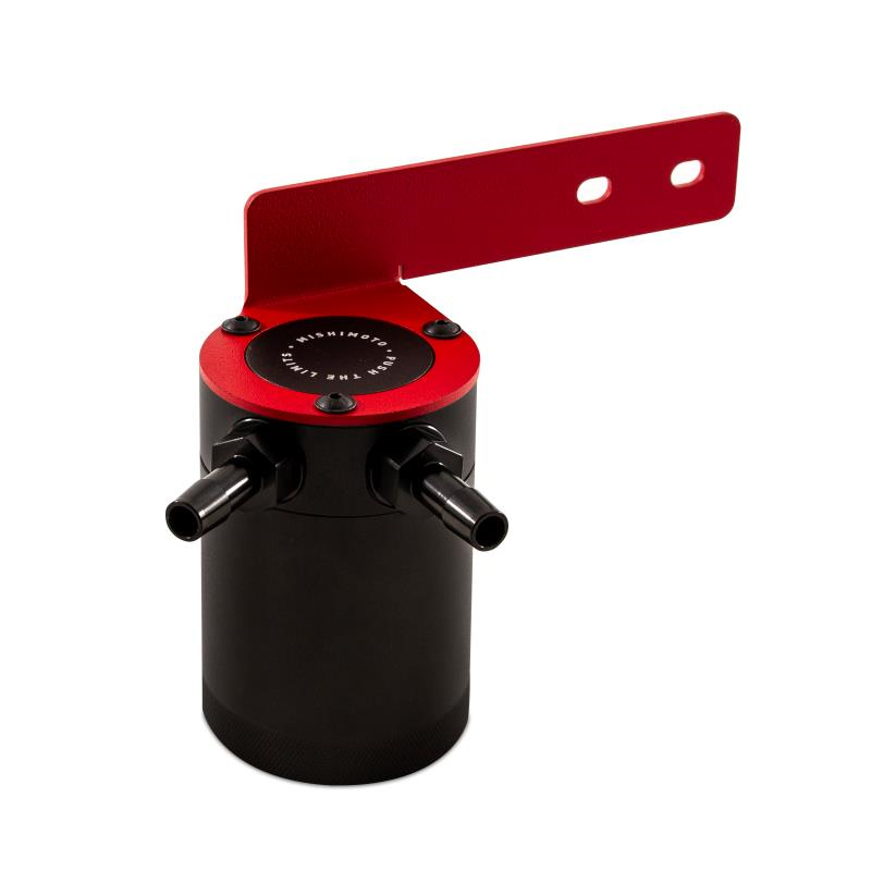 Mishimoto 2017+ Honda Civic Type R Baffled Oil Catch Can Kit - Red - 0