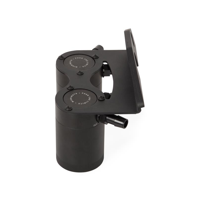 Mishimoto 15-17 Ford F-150 2.7L EcoBoost Baffled Oil Catch Can - Black - 0