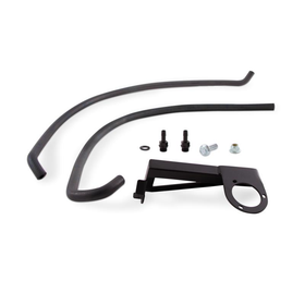 Mishimoto 2013+ Ford Focus ST Baffled Oil Catch Can Kit - Black - 0