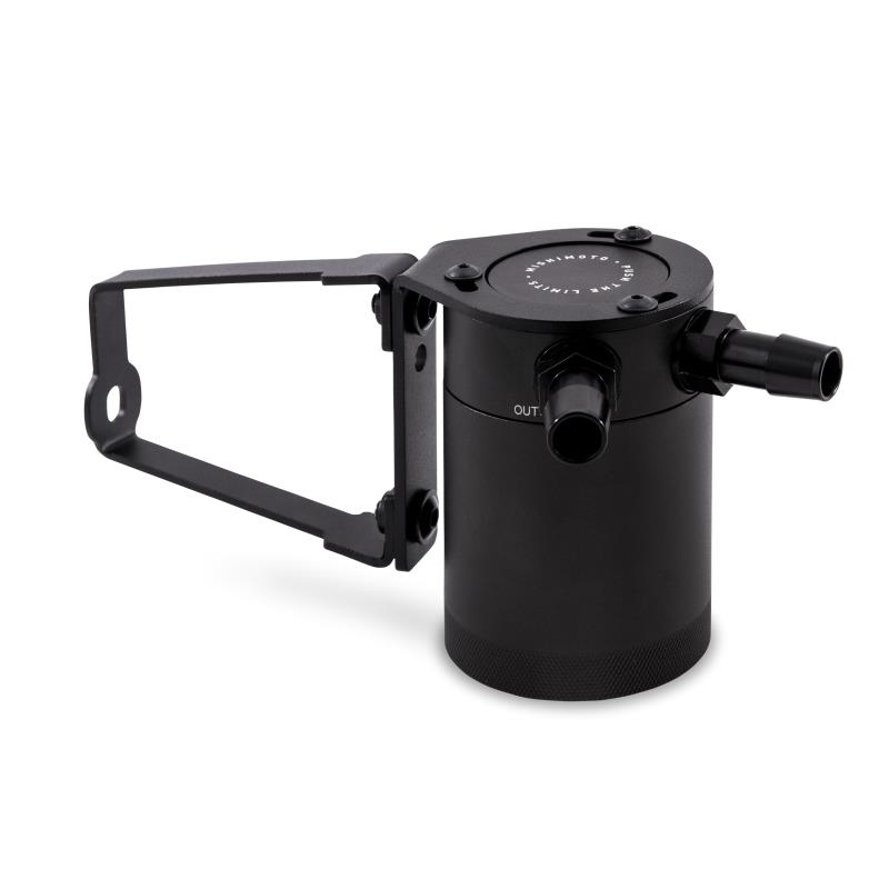 Mishimoto 2015+ Dodge Charger / 2015+ Chrysler 300C 5.7L Direct Fit Oil Catch Can Kit - Black - 0
