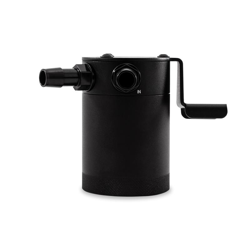 Mishimoto 2015+ Ford Mustang EcoBoost Baffled Oil Catch Can Kit - Black - 0