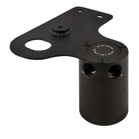 Mishimoto 2018+ Ford Mustang GT Baffled Oil Catch Can - PCV Side