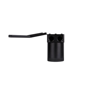 Mishimoto 07-10 BMW N54 Baffled Oil Catch Can Kit - Black (CCV Side) - 0