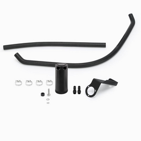 Mishimoto 2009+ Dodge Ram 5.7L Baffled Oil Catch Can Kit - Black