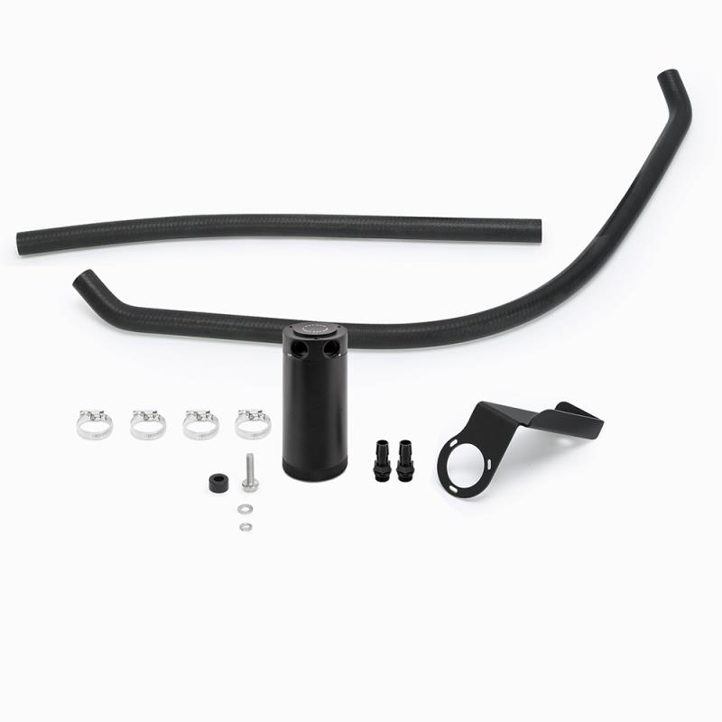 Mishimoto 2009+ Dodge Ram 5.7L Baffled Oil Catch Can Kit - Black