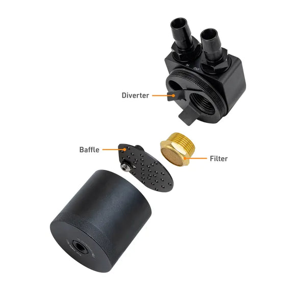 Baffled Oil Catch Can Kit, fits Ram 1500 3.0 Hurricane 2025+