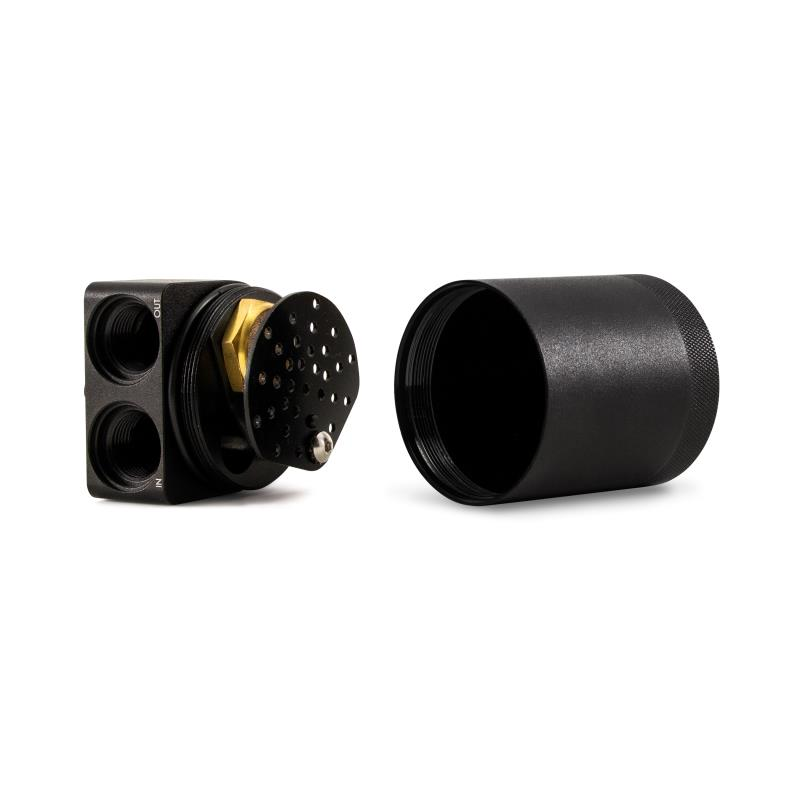 Mishimoto 07-11 Jeep Wrangler JK Baffled Oil Catch Can - Black