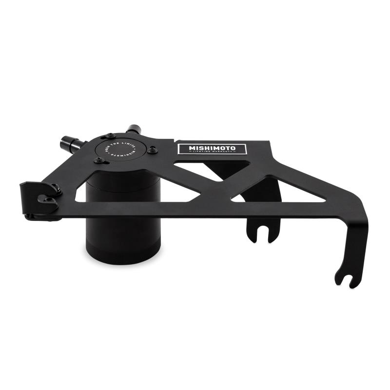 Mishimoto 12-18 Jeep Wrangler JK Baffled Oil Catch Can Kit - Black