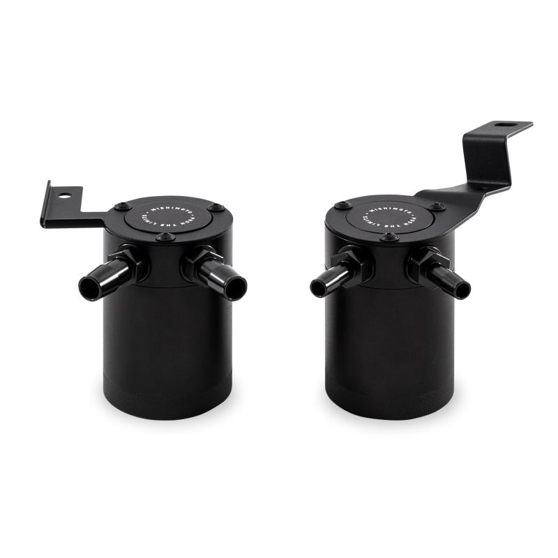 Mishimoto 2015+ Subaru WRX Baffled Oil Catch Can Kit - Black