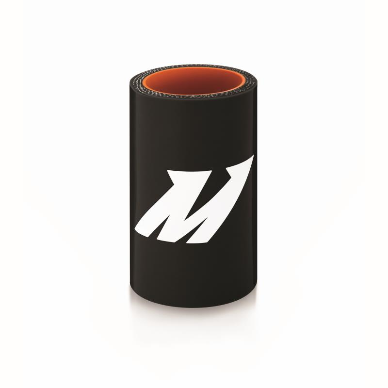Mishimoto 1.375in Straight Black Hose Coupler
