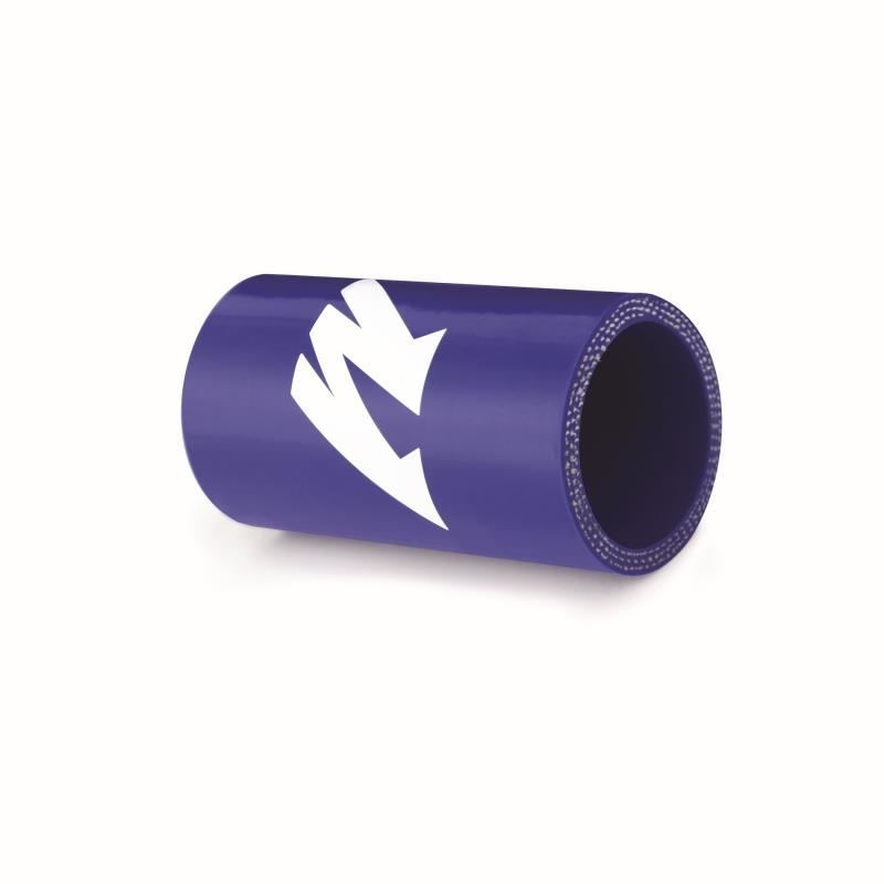 Mishimoto 1.375in Straight Blue Hose Coupler - 0