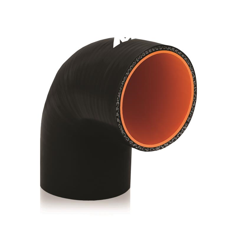 Mishimoto 1.5in. 90-Degree Coupler Black