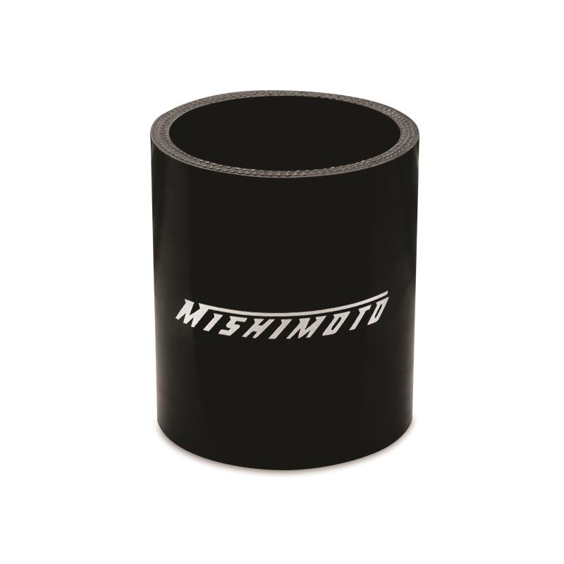 Mishimoto 2.25 Inch Black Straight Coupler
