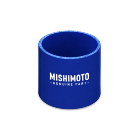 Mishimoto 3.0 Inch Blue Straight Coupler