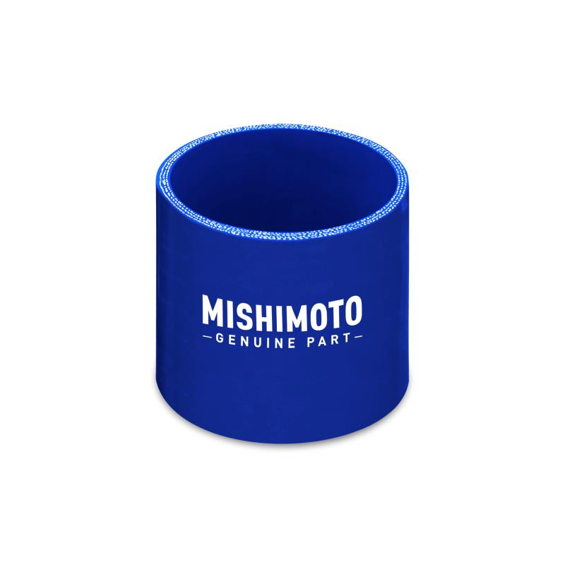 Mishimoto 3.0 Inch Blue Straight Coupler