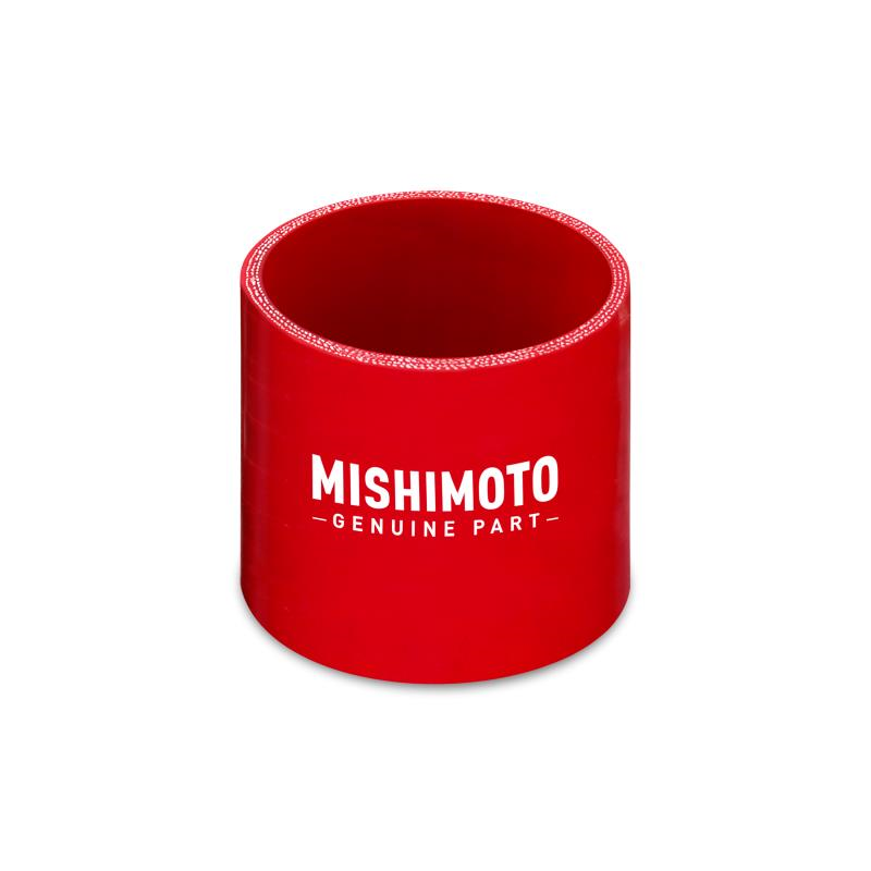 Mishimoto 3.0 Inch Red Straight Coupler