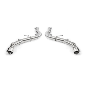 Mishimoto 2016+ Chevrolet Camaro 2.0T Dual-Tip Race Axle-Back Exhaust w/ Polished Tips - 0