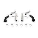 Mishimoto 2016+ Chevrolet Camaro SS Dual-Tip Race Axle-Back Exhaust w/ Black Tips-1