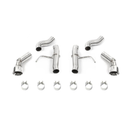 Mishimoto 2016+ Chevrolet Camaro SS Dual-Tip Race Axle-Back Exhaust w/ Polished Tips-1