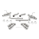 Mishimoto 2016+ Chevrolet Camaro SS Quad-Tip Pro Axle-Back Exhaust w/ Polished Tips-1