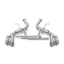 Mishimoto 2016+ Chevrolet Camaro SS Quad-Tip Pro Axle-Back Exhaust w/ Polished Tips-2