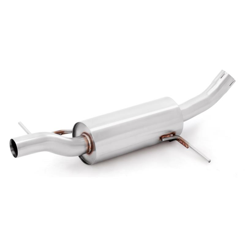Mishimoto 14-16 Ford Fiesta ST 1.6L 2.5in Stainless Steel Resonated Cat-Back Exhaust w/ Burnt Ti