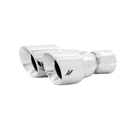Mishimoto 14-16 Ford Fiesta ST 1.6L 2.5in Stainless Steel Resonated Cat-Back Exhaust w/ Polish Tips-4