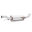 Mishimoto 14-16 Ford Fiesta ST 1.6L 2.5in Stainless Steel Cat-Back Exhaust w/ Burnt Ti Tips-3