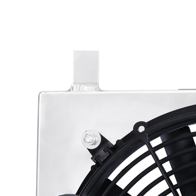 Mishimoto 22x18x3.5 Dual Pass Race Radiator Aluminum Fan Shroud Kit