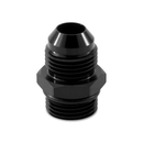 Mishimoto -8ORB to -8AN Aluminum Fitting - Black-1