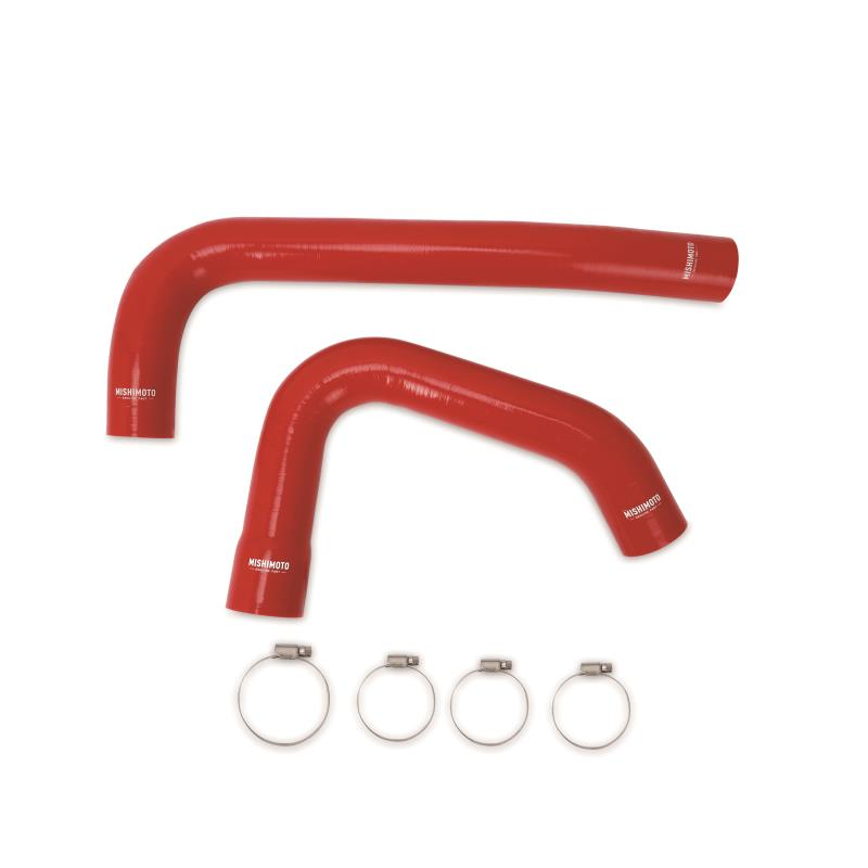 Mishimoto 2015+ Dodge Ram 6.7L Cummins Silicone Radiator Hose Kit Red