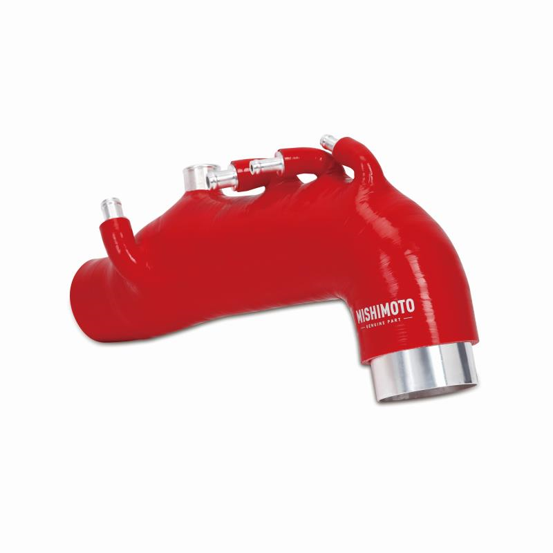 Mishimoto 08 Subaru WRX Red Silicone Induction Hose - 0
