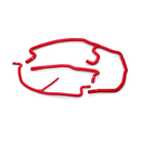 Mishimoto 05-08 Chevy Corvette/Z06 Red Silicone Ancillary Hose Kit-1
