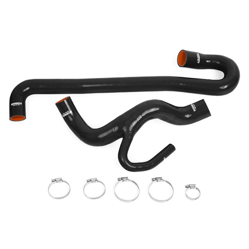 Mishimoto 12+ Jeep Grand Cherokee SRT8 6.4L V8 Black Silicone Radiator Hose Kit