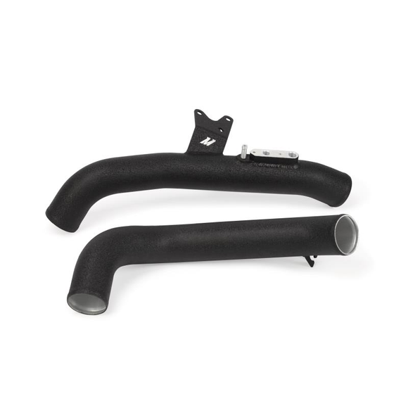 Mishimoto 2016+ Honda Civic 1.5T / 2017+ Honda Civic Si Silver Intercooler Kit w/Black Pipes