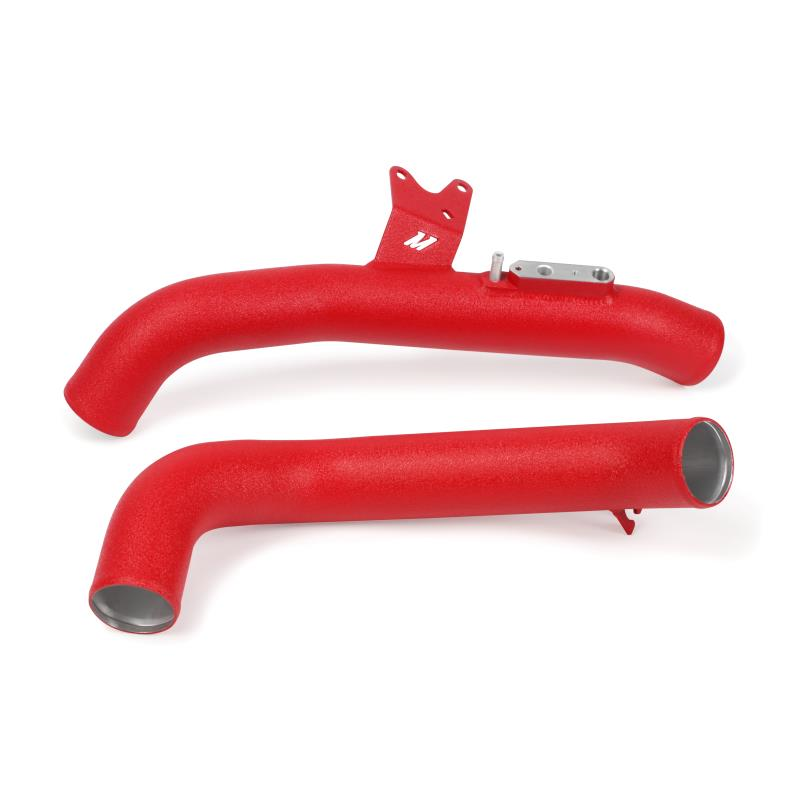 Mishimoto 2016+ Honda Civic 1.5T / 2017+ Honda Civic Si Silver Intercooler Kit w/Red Pipes