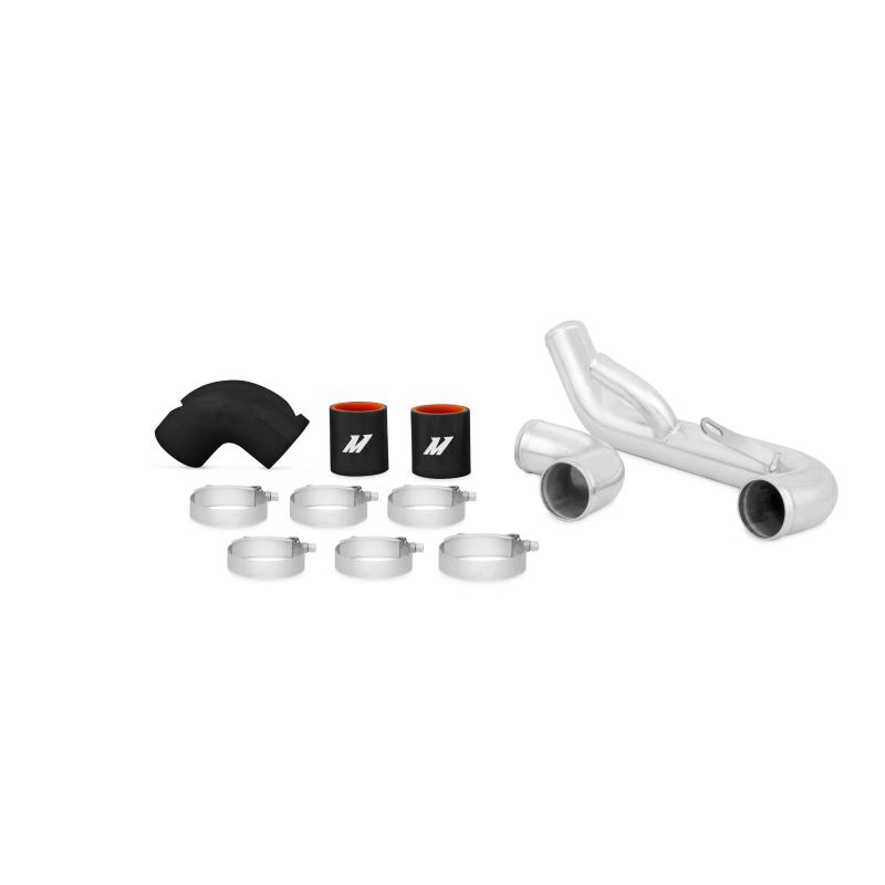 Mishimoto 08+ Mitsubishi Lancer Evolution X Black Lower Intercooler Pipe Kit