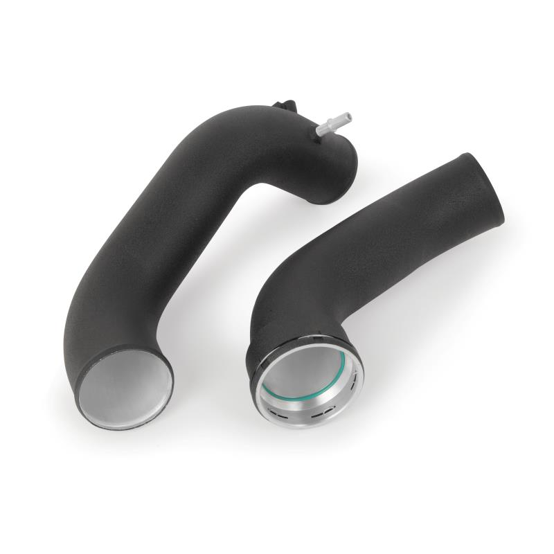 Mishimoto 15-17 Ford F-150 2.7L EcoBoost Cold-Side Intercooler Pipe Kit - Wrinkle Black - 0