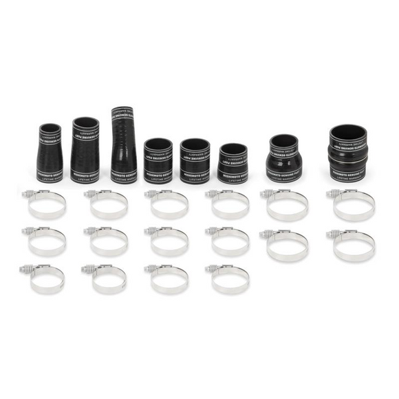 Mishimoto 15-17 Ford F-150 2.7L EcoBoost I/C Pipe Kit - Wrinkle Black