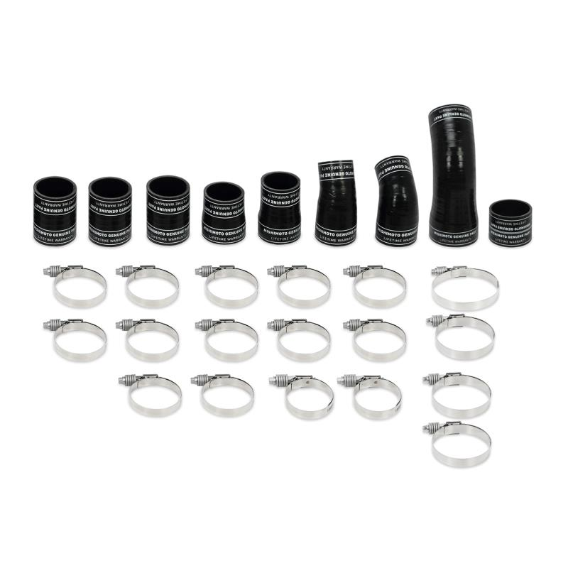Mishimoto 15-16 Ford F-150 3.5L EcoBoost I/C Pipe Kit - Wrinkle Black