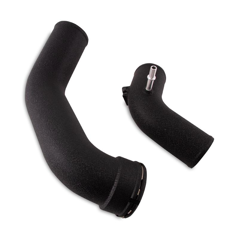 Mishimoto 2017+ Ford F150 3.5l EcoBoost Cold-Side Intercooler Pipe Kit - Wrinkle-Black - 0