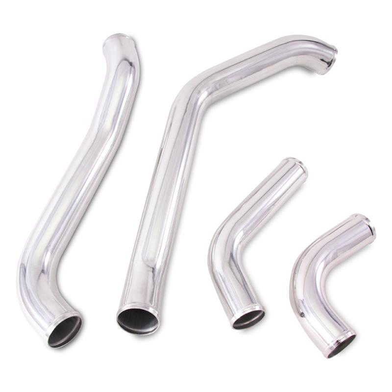 Mishimoto 2017+ Ford F150 3.5L EcoBoost Hot-Side Intercooler Pipe Kit - Polished - 0