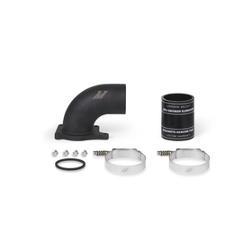 Mishimoto 03-07 Ford 6.0L Powerstroke Intake Elbow - Polish - 0