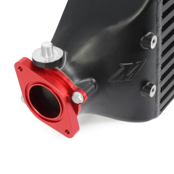 Mishimoto 2016+ Honda Civic 1.5T / 2017+ Honda Civic Si Black Intercooler Kit w/Red Pipes