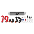 Mishimoto 2016+ Honda Civic 1.5T / 2017+ Honda Civic Si Silver Intercooler Kit w/Red Pipes-1